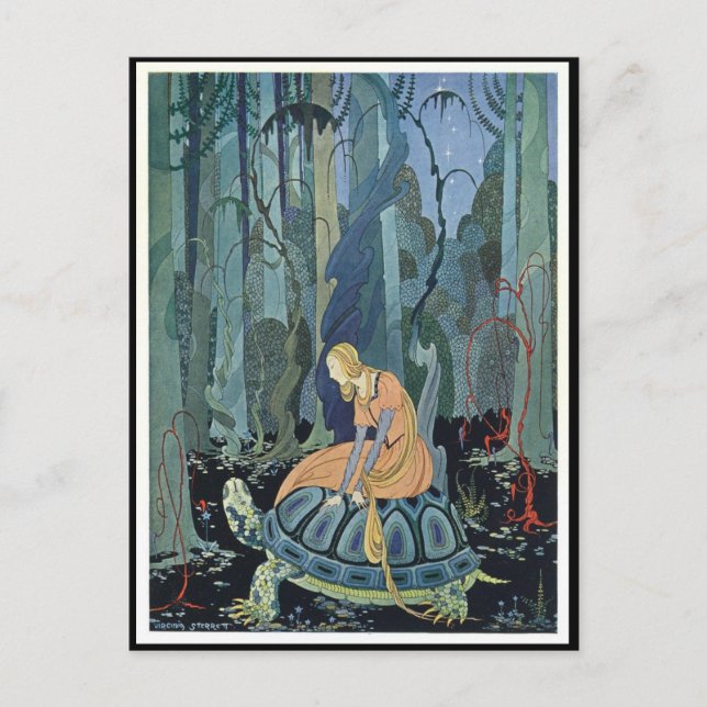 Virginia Frances Sterrett French Fairy Tales Postcard (Front)