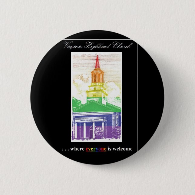 Virginia-Highland Church Button (Front)