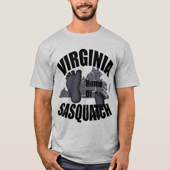 Virginia Home of Sasquatch T-shirt