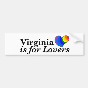 Virginia is for Gay Lovers. Bumper Sticker