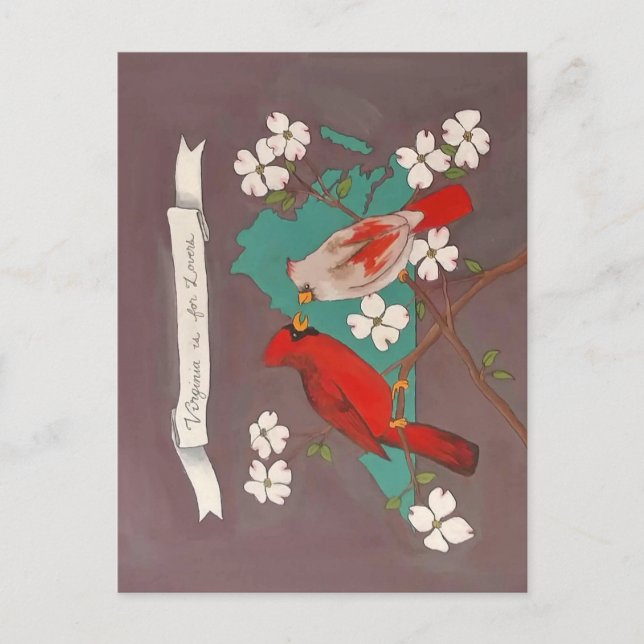 Virginia is for Lovers Postcard (Front)