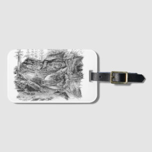 Virginia Kendall Ledges Trail (CVNP) Luggage Tag