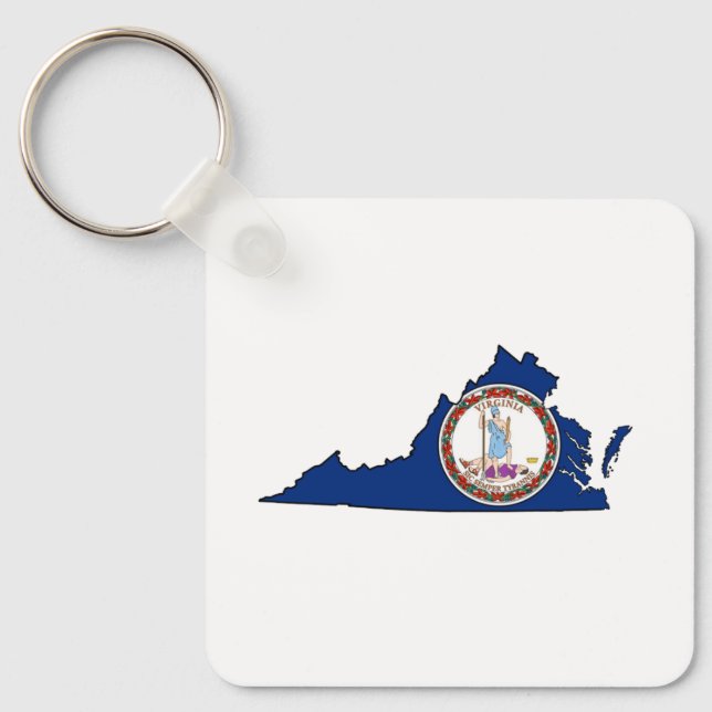 VIrginia Key Ring (Front)