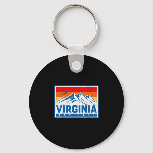 Virginia  key ring (Front)