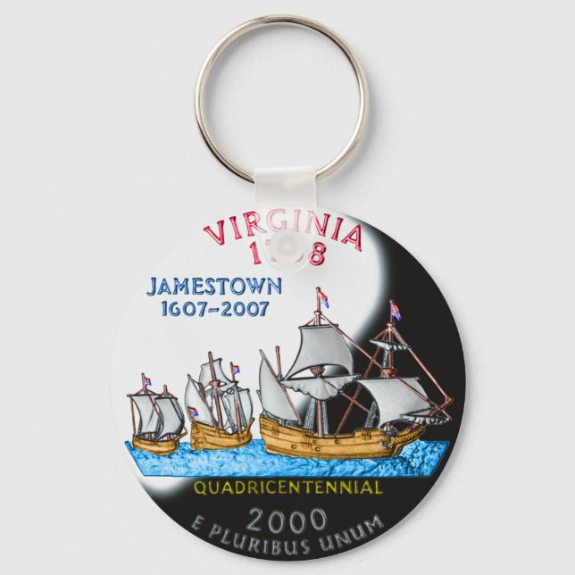 Virginia Keychain (Front)