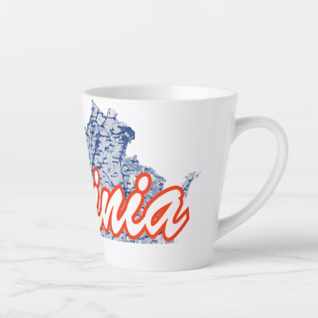 Virginia Latte Mug (Right)