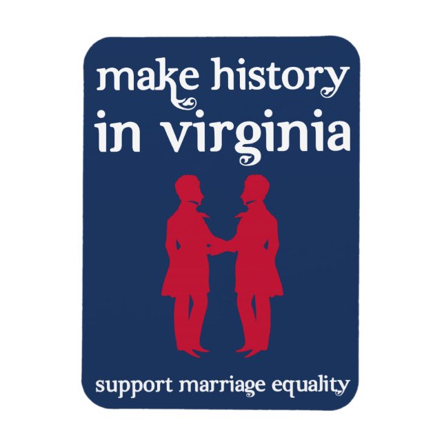 Virginia Marriage Equality Magnet (Vertical)