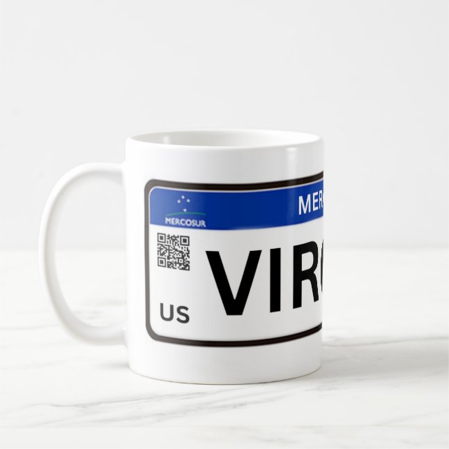 Virginia Mercosur Coffee Mug (Left)
