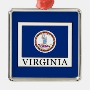 Virginia Metal Tree Decoration