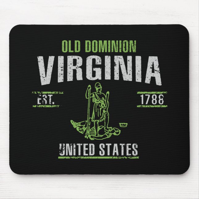 Virginia Mouse Mat (Front)