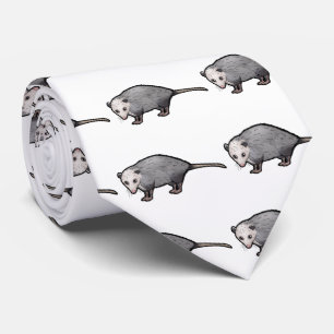 Virginia Opossum Tie
