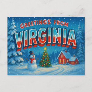 VIRGINIA Postcard