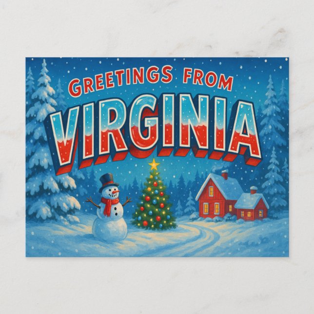VIRGINIA Postcard (Front)