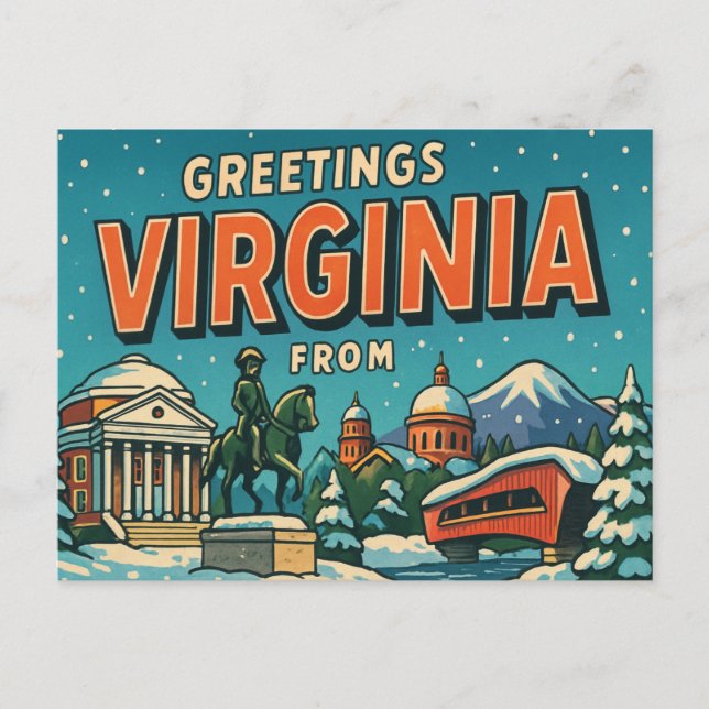 VIRGINIA Postcard (Front)