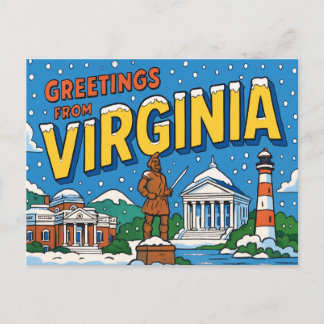 VIRGINIA Postcard