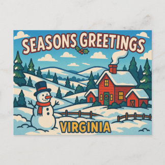 VIRGINIA Postcard
