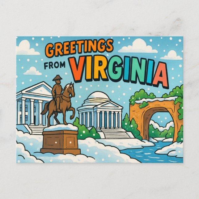 VIRGINIA Postcard (Front)