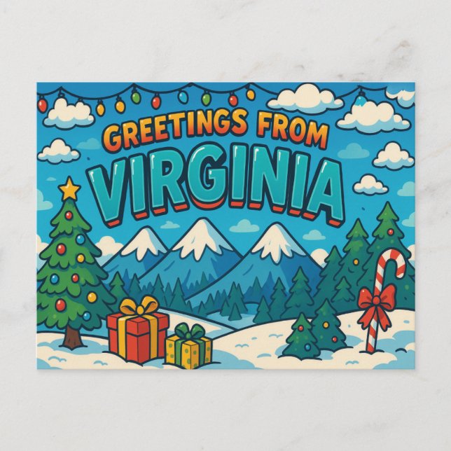 VIRGINIA Postcard (Front)