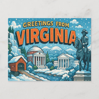 VIRGINIA Postcard