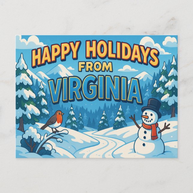 VIRGINIA Postcard (Front)