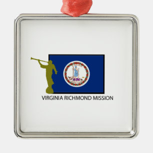 VIRGINIA RICHMOND MISSION LDS CTR METAL TREE DECORATION