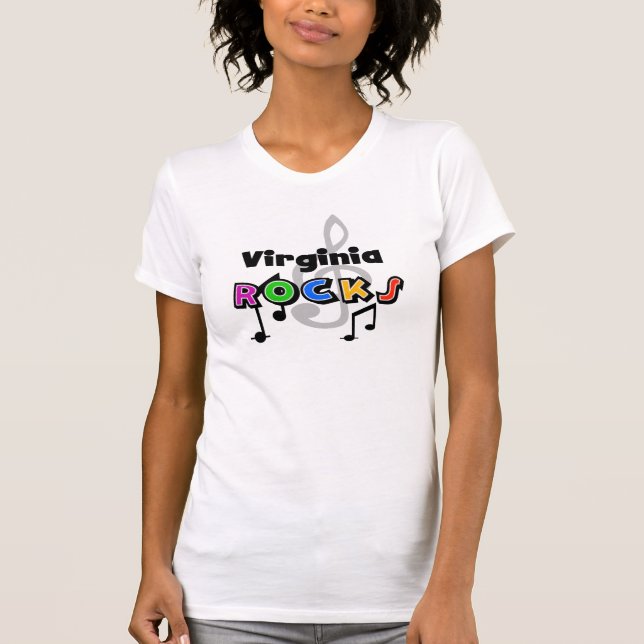 Virginia Rocks T-Shirt (Front)