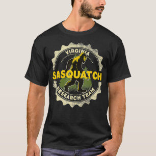 Virginia Sasquatch Research Team Bigfoot Believer T-Shirt