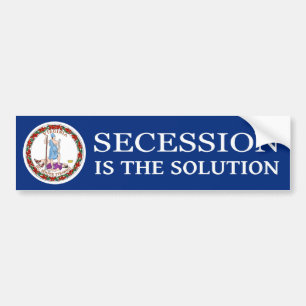 Virginia Secession Bumper Sticker