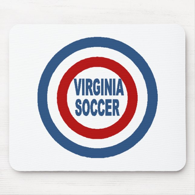 VIRGINIA SOCCER Mouse Carpet Mat (Front)
