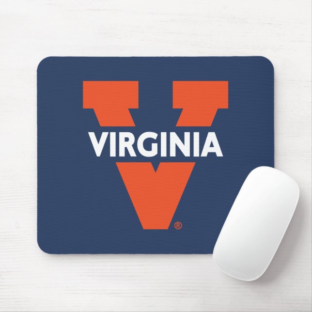 Virginia Split V Mouse Mat (With Mouse)