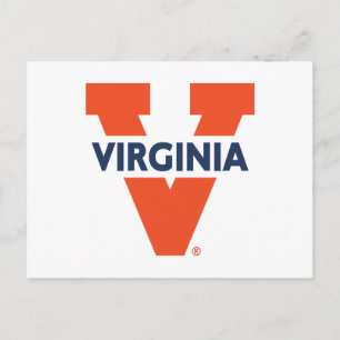 Virginia Split V Postcard