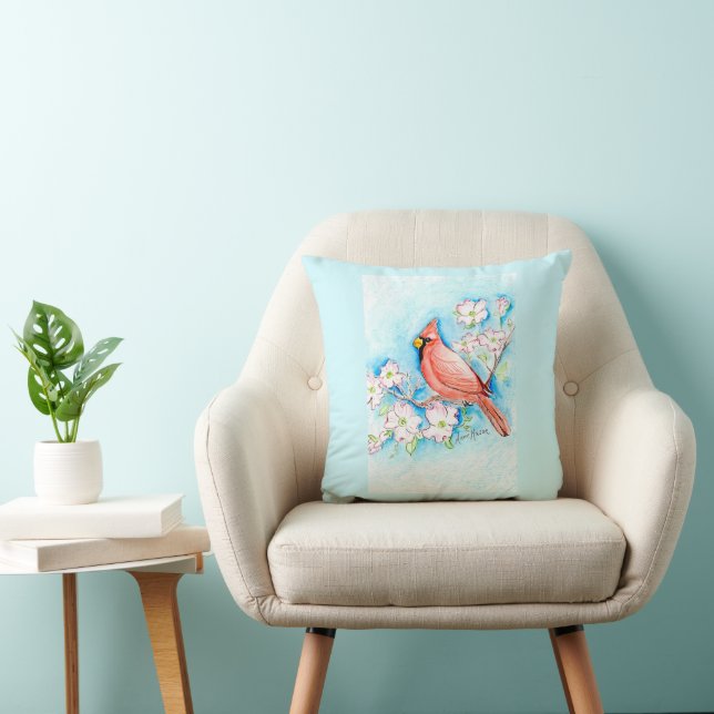 VIRGINIA - State bird & flower Cushion (Chair)