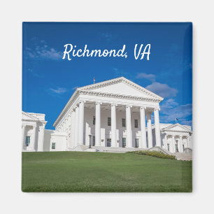 Virginia State Capitol Building Magnet