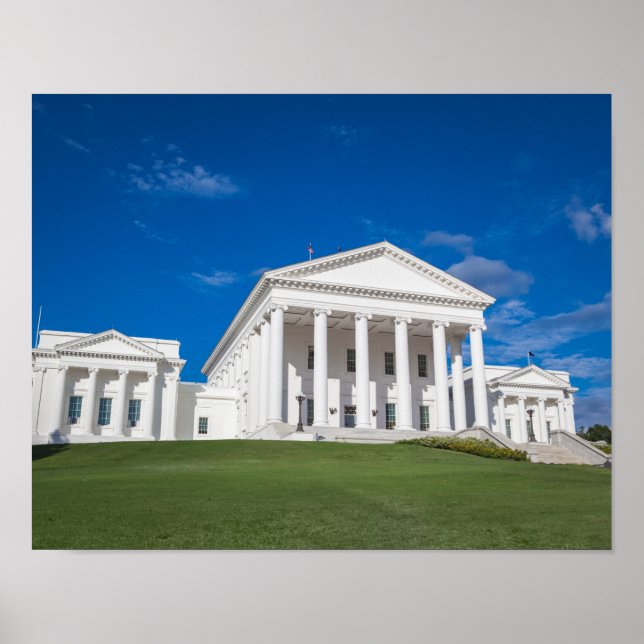 Virginia State Capitol Building Poster (Front)