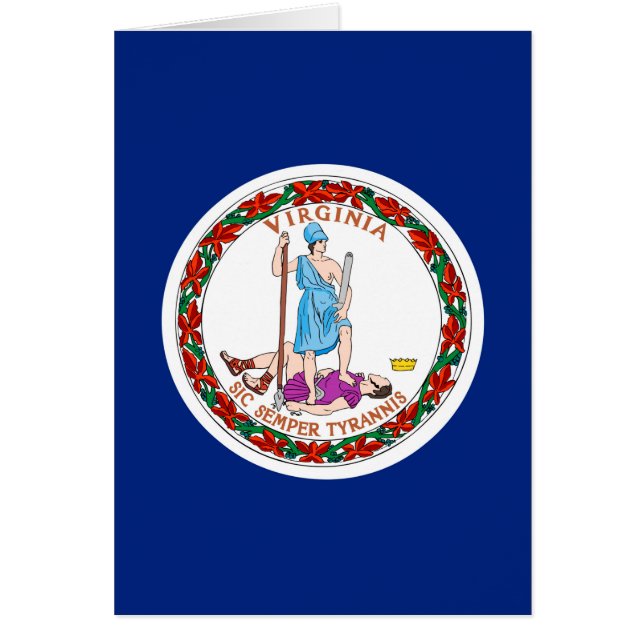 Virginia State Flag Design (Front)