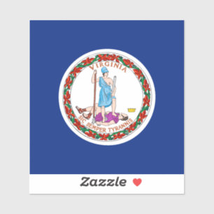 Virginia State Flag Design