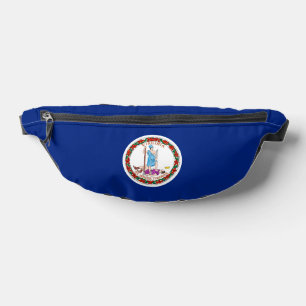 Virginia State Flag Design Bum Bags