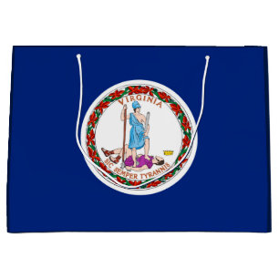 Virginia State Flag Design Large Gift Bag