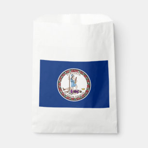 Virginia State Flag Favour Bags