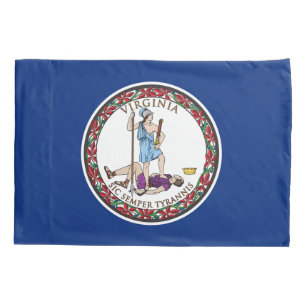 Virginia State Flag Pillowcase