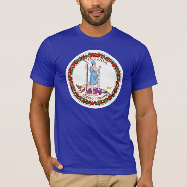 Virginia State Flag T-Shirt (Front)