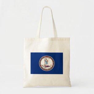 Virginia State Flag Tote Bag