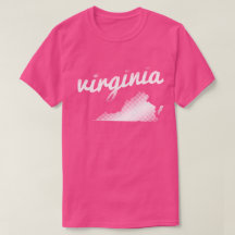 Virginia state in white