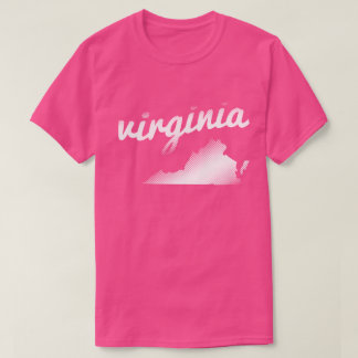 Virginia state in white T-Shirt