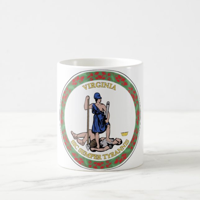 Virginia State Seal Coffee Mug (Center)