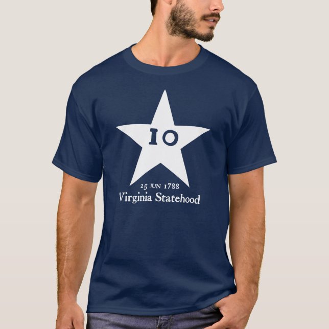 Virginia Statehood T-Shirt (Front)