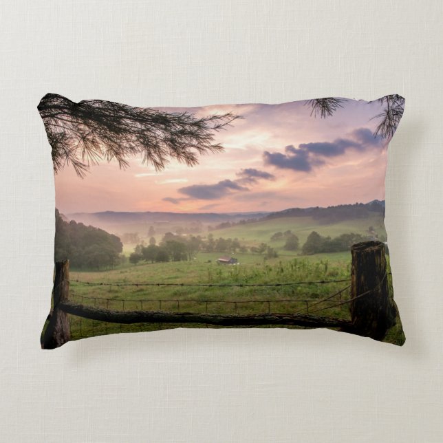 Virginia Sunset Decorative Cushion (Front)