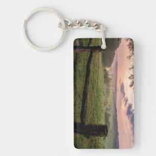 Virginia Sunset Key Ring