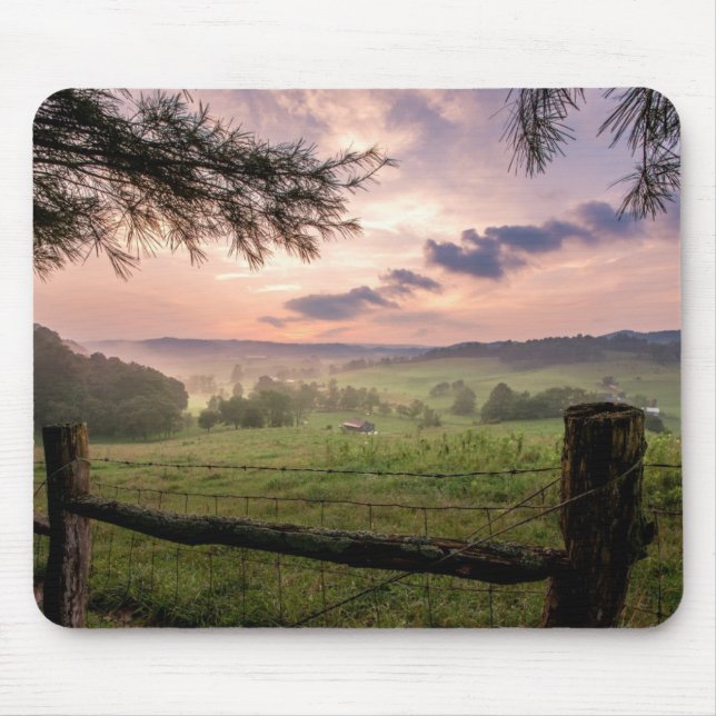 Virginia Sunset Mouse Mat (Front)
