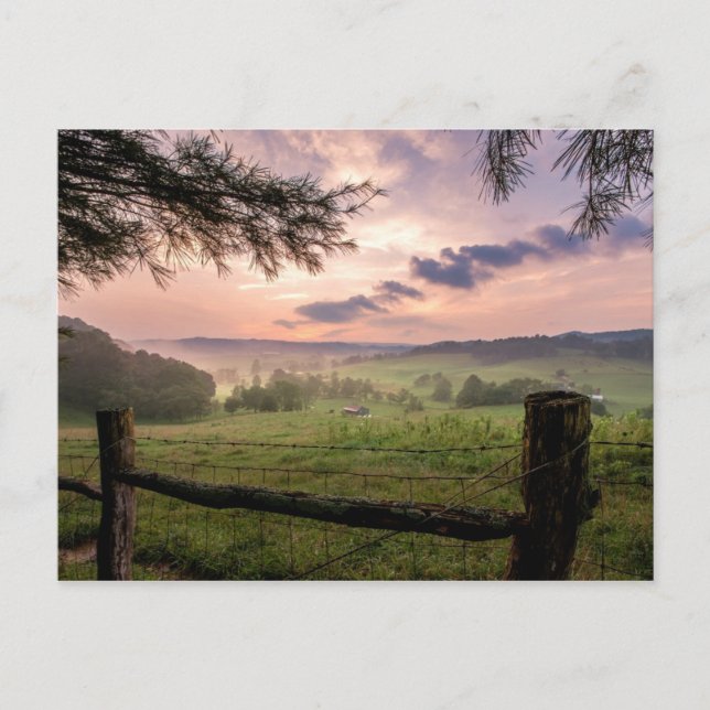 Virginia Sunset Postcard (Front)